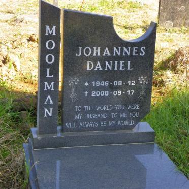 MOOLMAN Johannes Daniel 1946-2008 &amp; Harrieta Louisa 1950-