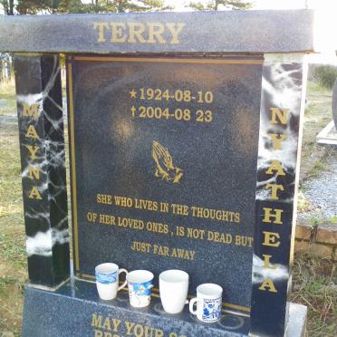 TERRY Mayna Nyathela 1924-2004