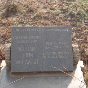 AARDT William John, van 1901-1973
