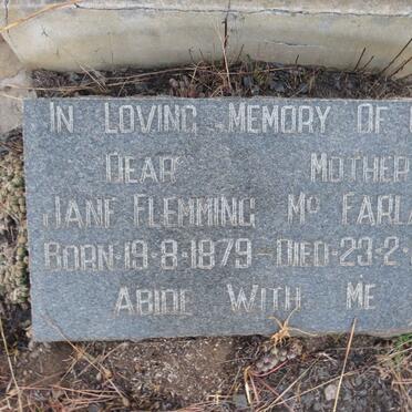MCFARLANE Andrew Sproull 1870-1941 & Jane Flemming 1879-1970 _2