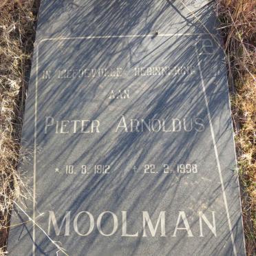 MOOLMAN Pieter Arnoldus 1912-1998