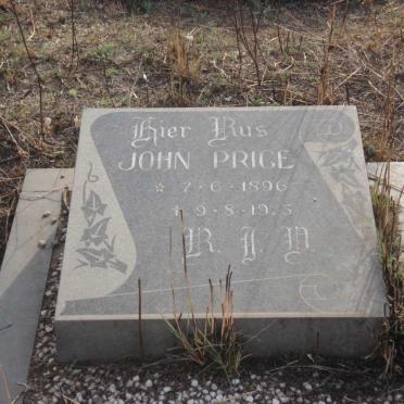PRICE John 1896-1975