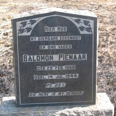 PIENAAR Salomon 1868-1944