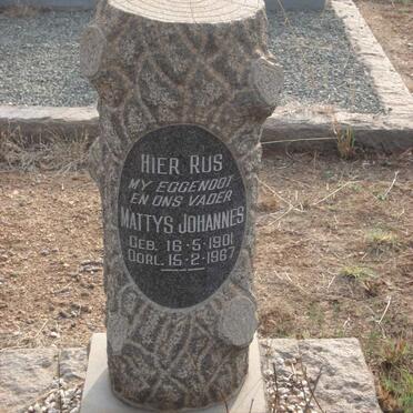 SMIT Mattys Johannes 1901-1967