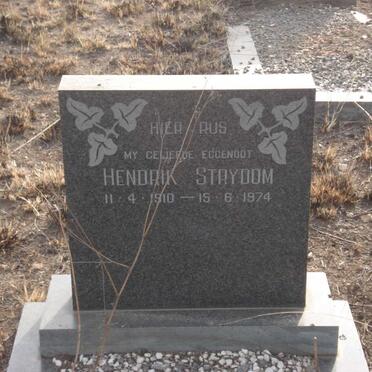 STRYDOM Hendrik 1910-1974