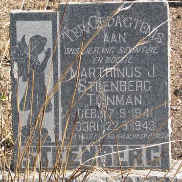 STEENBERG Marthinus J. 1941-1949 