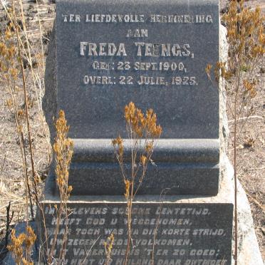 THEENGS	 Freda 1900-1925