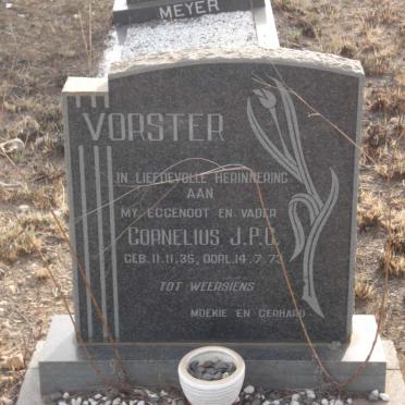 VORSTER Cornelius J.P.C. 1935-1973