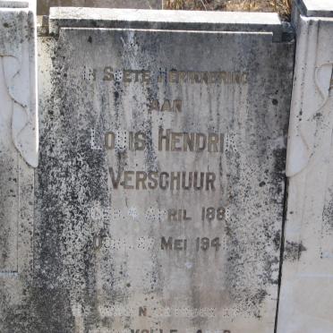 VERSCHUUR Louis Hendrik 1881-1941