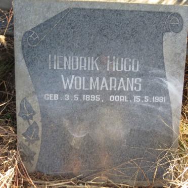 WOLMARANS Hendrik Hugo 1895-1981
