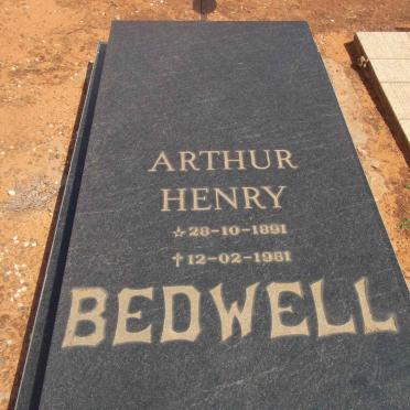 BEDWELL Arthur Henry 1891-1981