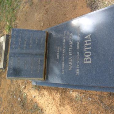 BOTHA Maria Elizabeth 1940-1970