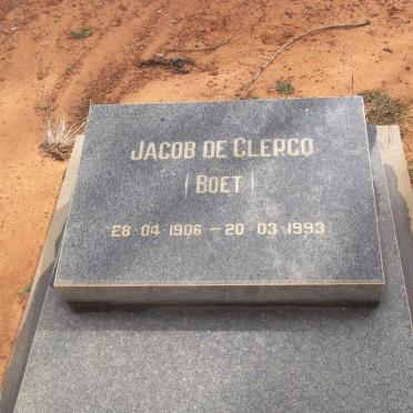 CLERCQ Jacob, de 1906-1993