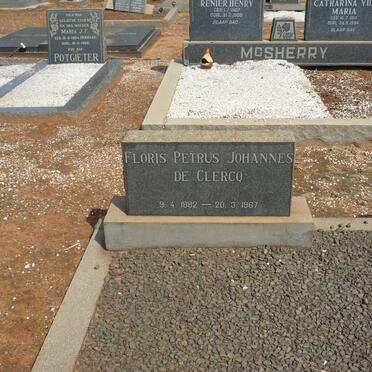 CLERCQ Floris Petrus Johannes, de 1882-1967