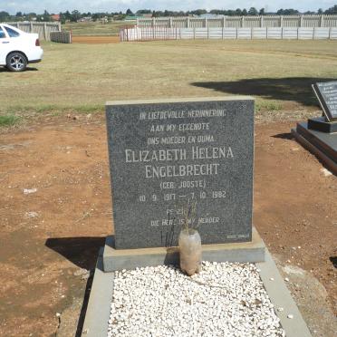 ENGELBRECHT Elizabeth Helena nee JOOSTE 1917-1982
