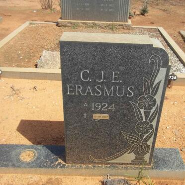 ERASMUS C.J.E. 1924-2007