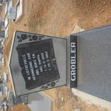 GROBLER Buks 1958-1994