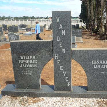 HEEVER Willem Hendrik Jacobus, van den 1932-1981 &amp; Elsabee Luitje 1935-