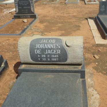 JAGER Jacob Johannes, de 1945-1987