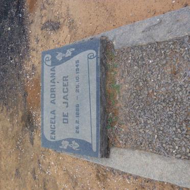 JAGER Engela Adriana, de 1886-1945