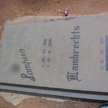 LAMBRECHTS Lampies 1940-2008 &amp; Jackie 1938-
