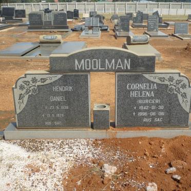MOOLMAN Hendrik Daniel 1939-1979 &amp; Cornelia Helena BURGER 1942-1996