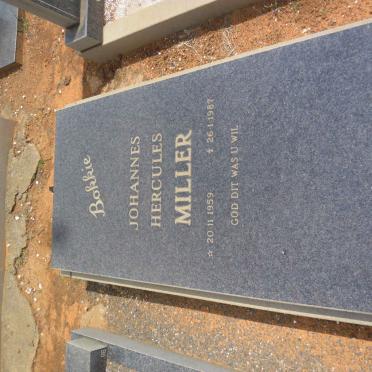MILLER Johannes Hercules 1959-1987