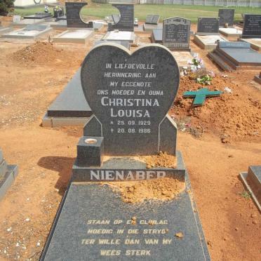 NIENABER Christina Louisa 1929-1986
