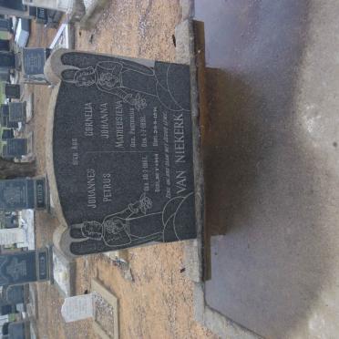 NIEKERK Johannes Petrus, van 1887-1974 &amp; Cornelia Johanna Matheusiena PRETORIUS 1891-1974