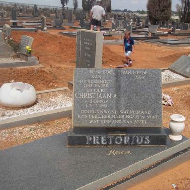 PRETORIUS Christiaan A. 1929-1993