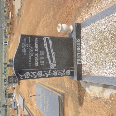 PRETORIUS Hendrik Josephus 1939-1999