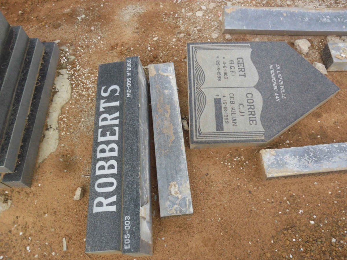 ROBBERTS R.G.F. 1926-1999 & C.J. KILIAN 1929-