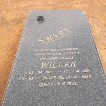 SWART Willem 1922-1991