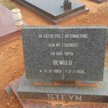 STEYN Dewald 1963-1996