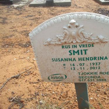 SMIT Susanna Hendrina 1937-2012
