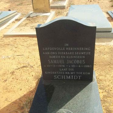 SCHMIDT Samuel Jacobus 1976-1980