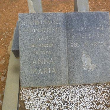 ? Anna Maria 1914-1992