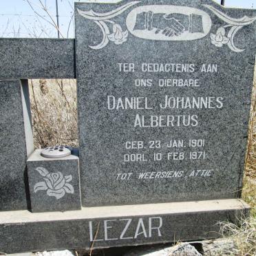 LEZAR Daniel Johannes Albertus 1901-1971