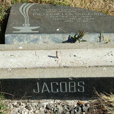 JACOBS Pieternella Susanna 1897-1936