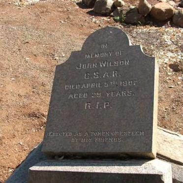 WILSON John -1907
