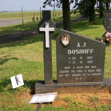 BOSHOFF A.J. 1964-1999