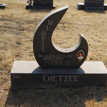 COETZEE Wimpie 1970-1991