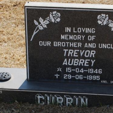 CURRIN Trevor Aubrey 1946-1995