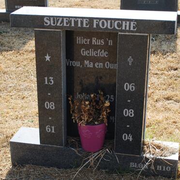 FOUCHÉ Suzette 1961-2004