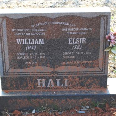 HALL H.T. 1927-2000 &amp; J.S. 1935-