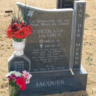 MERWE Nicolaas Jacobus, van der 1982-2007