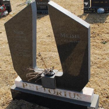 PRETORIUS Nick 1951-2008 &amp; Meisie 1942-