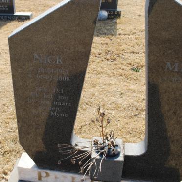 PRETORIUS Nick 1951-2008