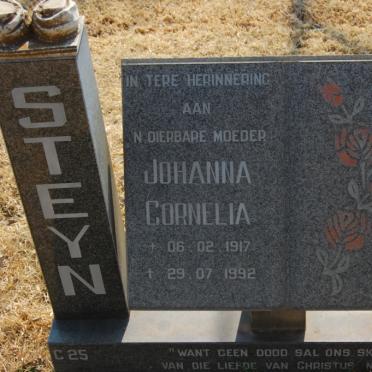 STEYN Johanna Cornelia 1917-1992