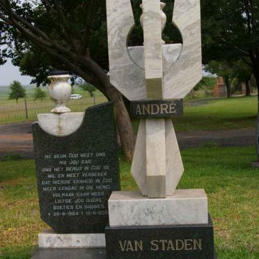 STADEN André, van  1984-200?
